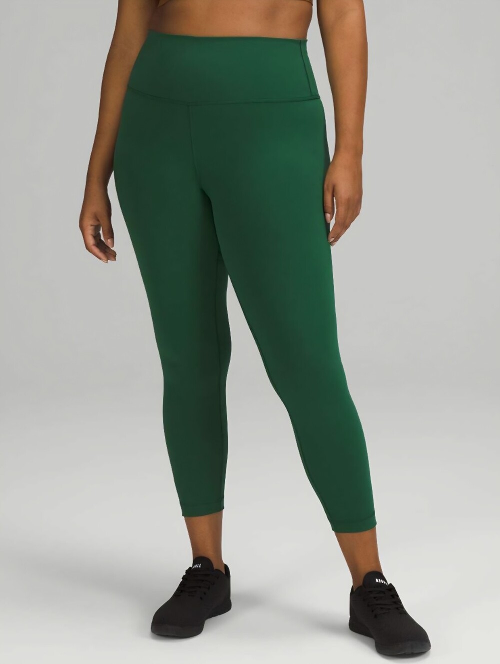 Lululemon‎ Everglade Green Wunder Train High-Rise Tight 25"